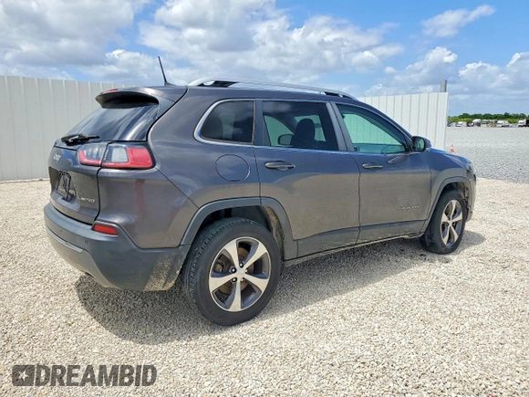 ✅ 2019 Jeep Cherokee Limited • VIN: 1C4PJMDN0KD142398 • Lot: 48501376. Wystawiony na Copart z przebiegiem 128 614 mil. Bezpłatny archiwum sprzedaży aukcyjnych z USA i szczegółowy raport historii pojazdu na DreamBid. Zdjęcie 3.