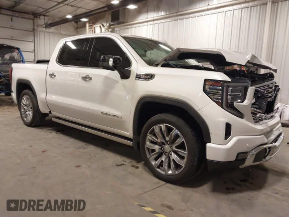 ✅ 2024 GMC Sierra 1500 Denali • VIN: 1GTUUGEL8RZ179124 • Lot: 43273967. Wystawiony na IAAI z przebiegiem 48 243 mil. Bezpłatny archiwum sprzedaży aukcyjnych z USA i szczegółowy raport historii pojazdu na DreamBid. Zdjęcie 1.