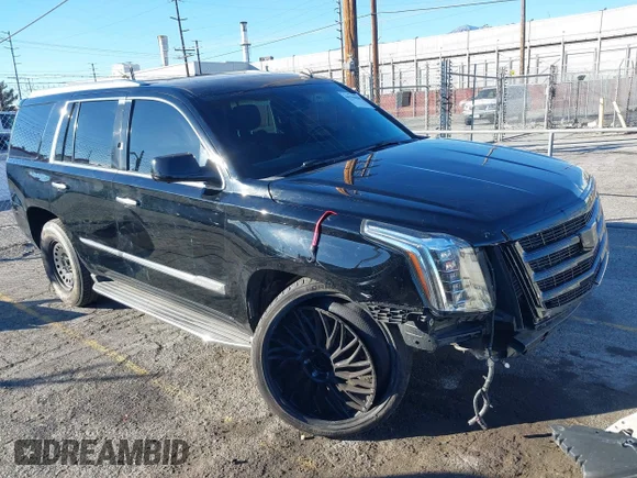 ✅ 2015 Cadillac Escalade Luxury • VIN: 1GYS3BKJ2FR227013 • Lot: 44190060. Wystawiony na IAAI z przebiegiem 96 030 mil. Bezpłatny archiwum sprzedaży aukcyjnych z USA i szczegółowy raport historii pojazdu na DreamBid. Zdjęcie 1.