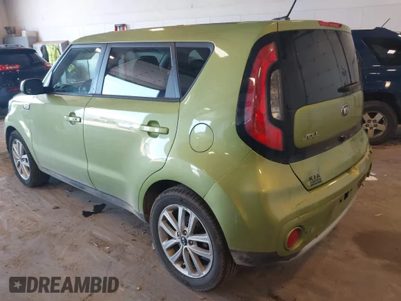 ✅ 2018 Kia Soul + • VIN: KNDJP3A52J7895771 • Lot: 45204678. Listed on IAAI with 74,984 mi. Free auction sales archive from the USA and detailed vehicle history report at DreamBid. Image 3.
