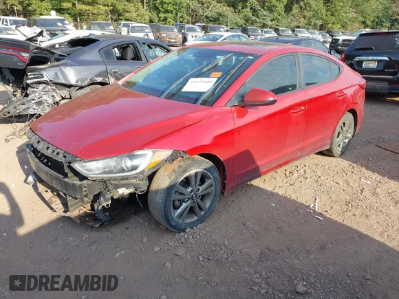 ✅ 2018 Hyundai Elantra Limited • VIN: 5NPD84LF3JH368792 • Lot: 43137109. Wystawiony na IAAI z przebiegiem 176 311 mil. Bezpłatny archiwum sprzedaży aukcyjnych z USA i szczegółowy raport historii pojazdu na DreamBid. Zdjęcie 2.
