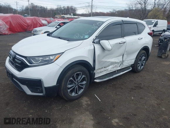 ✅ 2022 Honda CR-V EX-L • VIN: 2HKRW2H83NH664668 • Lot: 44719058. Wystawiony na IAAI z przebiegiem 43 912 mil. Bezpłatny archiwum sprzedaży aukcyjnych z USA i szczegółowy raport historii pojazdu na DreamBid. Zdjęcie 2.