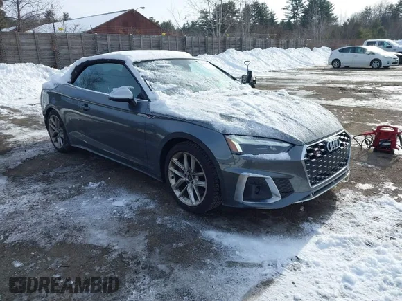 ✅ 2021 Audi S5 Premium Plus • VIN: WAUW4GF59MN003897 • Lot: 41329708. Listed on IAAI with 50,423 mi. Free auction sales archive from the USA and detailed vehicle history report at DreamBid. Image 1.