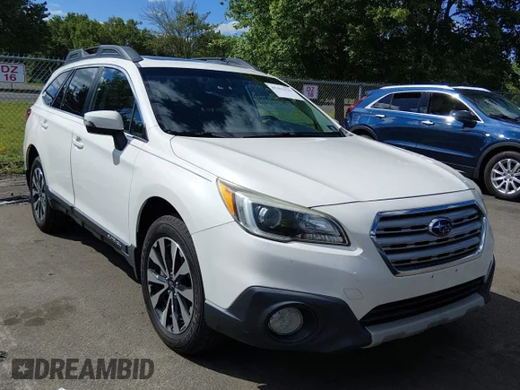 ✅ 2015 Subaru Outback Limited • VIN: 4S4BSANC0F3284096 • Lot: 45391933. Listed on IAAI with 217,270 mi. Free auction sales archive from the USA and detailed vehicle history report at DreamBid. Image 1.