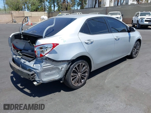 ✅ 2016 Toyota Corolla S Plus • VIN: 2T1BURHE6GC701319 • Lot: 44926308. Wystawiony na IAAI z przebiegiem 99 499 mil. Bezpłatny archiwum sprzedaży aukcyjnych z USA i szczegółowy raport historii pojazdu na DreamBid. Zdjęcie 4.
