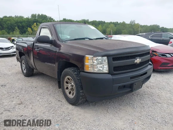 ✅ 2009 Chevrolet Silverado 1500 Work Truck • VIN: 1GCEC14X39Z115453 • Lot: 45547976. Wystawiony na IAAI z przebiegiem 125 927 mil. Bezpłatny archiwum sprzedaży aukcyjnych z USA i szczegółowy raport historii pojazdu na DreamBid. Zdjęcie 1.