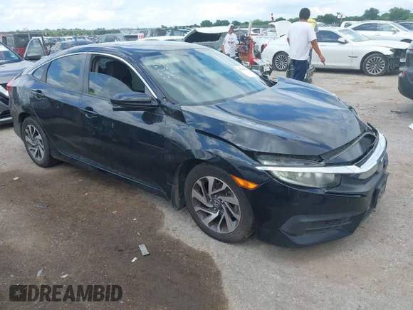 ✅ 2017 Honda Civic EX • VIN: 19XFC2F74HE039629 • Lot: 45384928. Wystawiony na IAAI z przebiegiem 230 424 mil. Bezpłatny archiwum sprzedaży aukcyjnych z USA i szczegółowy raport historii pojazdu na DreamBid. Zdjęcie 1.