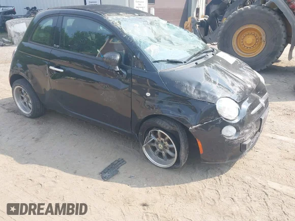 ✅ 2013 FIAT 500 Pop • VIN: 3C3CFFDR5DT560049 • Лот: 42402976. Опубликован ранее на IAAI с пробегом 105 731 миль. Бесплатный доступ к архиву аукционных продаж из США и подробный отчёт об истории автомобиля на DreamBid. Изображение 1.