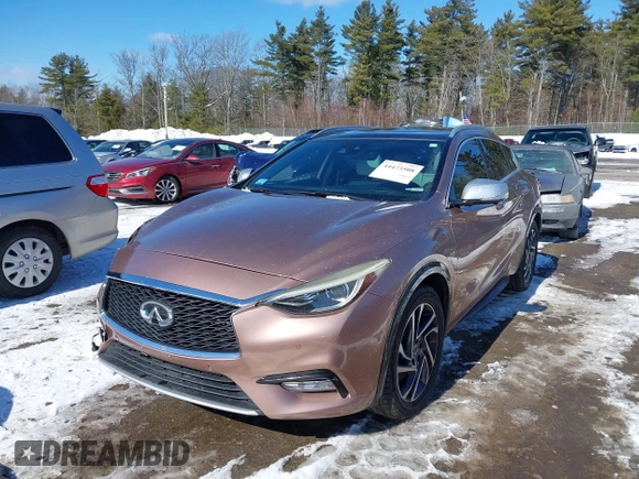 ✅ 2017 Infiniti QX30 • VIN: SJKCH5CP9HA036459 • Lot: 44473508. Wystawiony na IAAI z przebiegiem 113 876 mil. Bezpłatny archiwum sprzedaży aukcyjnych z USA i szczegółowy raport historii pojazdu na DreamBid. Zdjęcie 2.