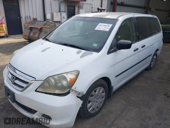 ✅ 2006 Honda Odyssey LX • VIN: 5FNRL38226B042394 • Lot: 44730838. Wystawiony na IAAI z przebiegiem 229 326 mil. Bezpłatny archiwum sprzedaży aukcyjnych z USA i szczegółowy raport historii pojazdu na DreamBid. Zdjęcie 2.