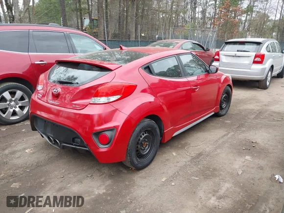 ✅ 2016 Hyundai Veloster Turbo Rally Edition • VIN: KMHTC6AE4GU291201 • Lot: 41733692. Wystawiony na IAAI z przebiegiem 159 566 mil. Bezpłatny archiwum sprzedaży aukcyjnych z USA i szczegółowy raport historii pojazdu na DreamBid. Zdjęcie 4.
