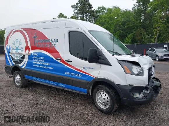 ✅ 2024 Ford Transit • VIN: 1FTBF7C84RKB71112 • Лот: 44950548. Опубліковано раніше на IAAI з пробігом 12 499 миль. Безкоштовний доступ до архіву аукціонних продажів зі США та докладний звіт про історію автомобіля на DreamBid. Зображення 1.