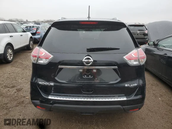 ✅ 2015 Nissan Rogue SV • VIN: 5N1AT2MV8FC842956 • Lot: 93150645. Listed on Copart with 161,117 mi. Free auction sales archive from the USA and detailed vehicle history report at DreamBid. Image 6.