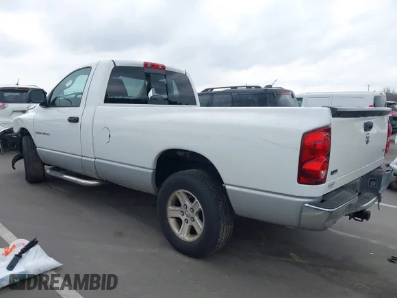 ✅ 2007 Dodge 1500 SLT • VIN: 1D7HA16P17J515495 • Lot: 44428369. Wystawiony na IAAI z przebiegiem 147 486 mil. Bezpłatny archiwum sprzedaży aukcyjnych z USA i szczegółowy raport historii pojazdu na DreamBid. Zdjęcie 3.