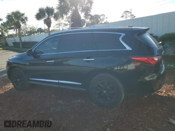 ✅ 2013 Infiniti JX35 • VIN: 5N1AL0MN1DC348536 • Lot: 87146874. Wystawiony na Copart z przebiegiem 113 826 mil. Bezpłatny archiwum sprzedaży aukcyjnych z USA i szczegółowy raport historii pojazdu na DreamBid. Zdjęcie 2.