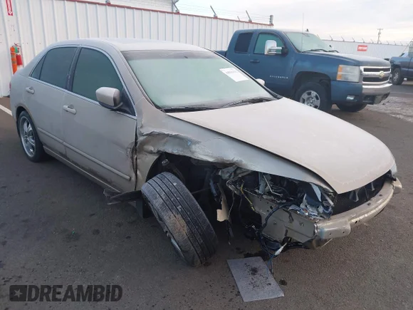 ✅ 2004 Honda Accord EX • VIN: 1HGCM56744A139021 • Lot: 44058102. Listed on IAAI with 202,909 mi. Free auction sales archive from the USA and detailed vehicle history report at DreamBid. Image 1.