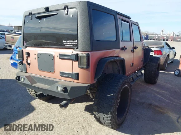 ✅ 2013 Jeep Wrangler Unlimited Sport • VIN: 1C4BJWDG9DL646013 • Lot: 44182533. Wystawiony na IAAI z przebiegiem 126 960 mil. Bezpłatny archiwum sprzedaży aukcyjnych z USA i szczegółowy raport historii pojazdu na DreamBid. Zdjęcie 4.
