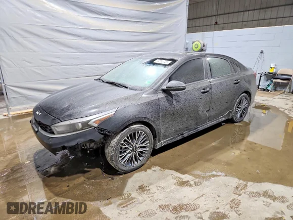 ✅ 2023 Kia Forte GT-Line • VIN: 3KPF54AD6PE655737 • Lot: 79880725. Wystawiony na Copart z przebiegiem 47 959 mil. Bezpłatny archiwum sprzedaży aukcyjnych z USA i szczegółowy raport historii pojazdu na DreamBid. Zdjęcie 1.
