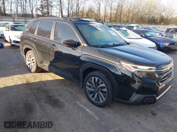 ✅ 2025 Subaru Forester Touring • VIN: JF2SLDTC0SH449570 • Лот: 41810915. Опубліковано раніше на IAAI з пробігом 491 миль. Безкоштовний доступ до архіву аукціонних продажів зі США та докладний звіт про історію автомобіля на DreamBid. Зображення 1.