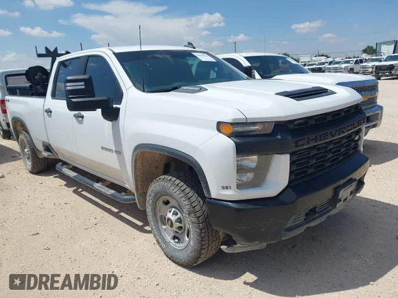 ✅ 2021 Chevrolet Silverado 2500HD Work Truck • VIN: 1GC1YLEY9MF163603 • Лот: 42650068. Опубликован ранее на IAAI с пробегом 151 856 миль. Бесплатный доступ к архиву аукционных продаж из США и подробный отчёт об истории автомобиля на DreamBid. Изображение 1.