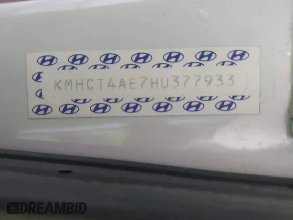 ✅ 2017 Hyundai Accent SE • VIN: KMHCT4AE7HU377933 • Лот: 45243327. Опубликован ранее на IAAI с пробегом 121 797 миль. Бесплатный доступ к архиву аукционных продаж из США и подробный отчёт об истории автомобиля на DreamBid. Изображение 9.