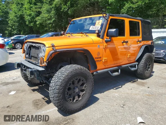 ✅ 2012 Jeep Wrangler Unlimited Sport • VIN: 1C4BJWDG0CL269148 • Лот: 55428246. Опубліковано раніше на Copart з пробігом 131 685 миль. Безкоштовний доступ до архіву аукціонних продажів зі США та докладний звіт про історію автомобіля на DreamBid. Зображення 1.