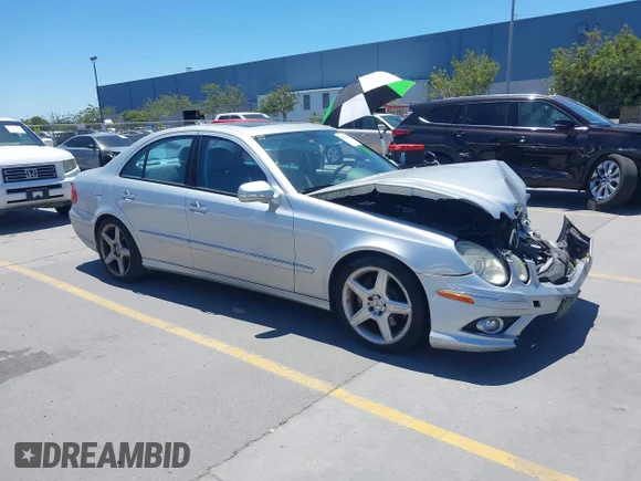 ✅ 2009 Mercedes-Benz E 350 Sport • VIN: WDBUF56X09B372651 • Lot: 45363312. Listed on IAAI with 115,600 mi. Free auction sales archive from the USA and detailed vehicle history report at DreamBid. Image 1.