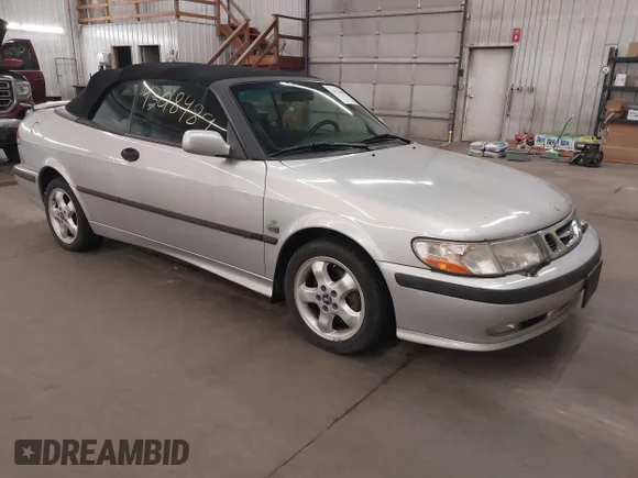 ✅ 2001 Saab 9-3 SE • VIN: YS3DF78K417004150 • Лот: 43018489. Опубліковано раніше на IAAI з пробігом 127 483 миль. Безкоштовний доступ до архіву аукціонних продажів зі США та докладний звіт про історію автомобіля на DreamBid. Зображення 1.