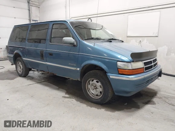 ✅ 1992 Dodge Grand Caravan • VIN: 1B4GK44R1NX248133 • Лот: 42118680. Опубліковано раніше на IAAI з пробігом 188 949 миль. Безкоштовний доступ до архіву аукціонних продажів зі США та докладний звіт про історію автомобіля на DreamBid. Зображення 1.