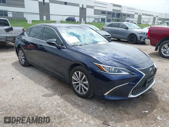✅ 2020 Lexus ES 350 • VIN: 58ADZ1B10LU063989 • Lot: 44946008. Listed on IAAI with 75,553 mi. Free auction sales archive from the USA and detailed vehicle history report at DreamBid. Image 1.