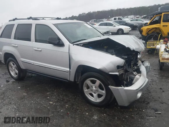 ✅ 2005 Jeep Grand Cherokee Limited • VIN: 1J8HR58N05C535608 • Лот: 44474262. Опубликован ранее на IAAI с пробегом 213 181 миль. Бесплатный доступ к архиву аукционных продаж из США и подробный отчёт об истории автомобиля на DreamBid. Изображение 1.