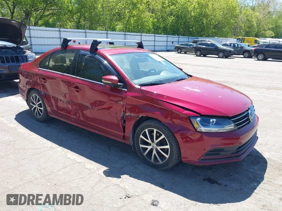 ✅ 2017 Volkswagen Jetta SE • VIN: 3VWDB7AJ3HM206740 • Lot: 45110170. Listed on IAAI with 137,263 mi. Free auction sales archive from the USA and detailed vehicle history report at DreamBid. Image 1.