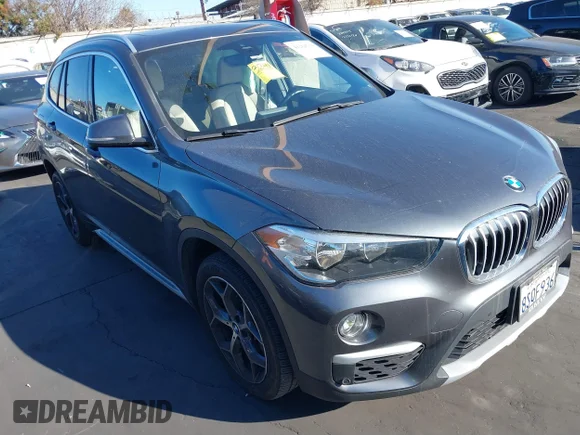✅ 2019 BMW X1 sDrive28i • VIN: WBXHU7C56K3H46077 • Лот: 41204704. Опубликован ранее на IAAI с пробегом 41 833 миль. Бесплатный доступ к архиву аукционных продаж из США и подробный отчёт об истории автомобиля на DreamBid. Изображение 1.