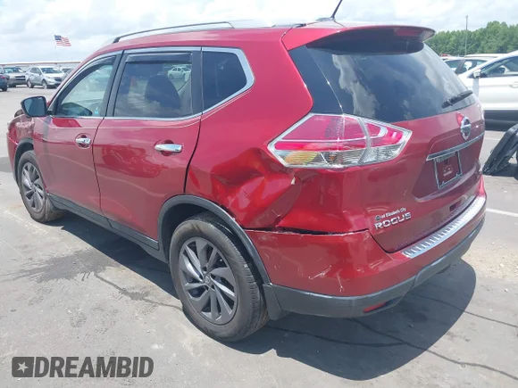 ✅ 2016 Nissan Rogue SL • VIN: 5N1AT2MV6GC834968 • Lot: 45192617. Wystawiony na IAAI z przebiegiem 70 160 mil. Bezpłatny archiwum sprzedaży aukcyjnych z USA i szczegółowy raport historii pojazdu na DreamBid. Zdjęcie 3.