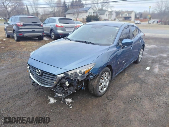 ✅ 2017 Mazda 3 Sport • VIN: 3MZBN1U72HM104518 • Лот: 79629435. Опубликован ранее на Copart с пробегом 129 695 миль. Бесплатный доступ к архиву аукционных продаж из США и подробный отчёт об истории автомобиля на DreamBid. Изображение 2.