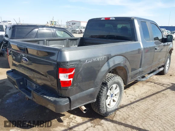 ✅ 2019 Ford F-150 XL • VIN: 1FTEX1CB4KKC30474 • Lot: 44683046. Listed on IAAI with 180,340 mi. Free auction sales archive from the USA and detailed vehicle history report at DreamBid. Image 4.