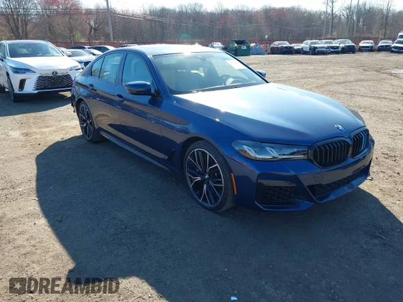 ✅ 2021 BMW 5 Series 540i xDrive • VIN: WBA73BJ02MCG03214 • Лот: 44778070. Опубликован ранее на IAAI с пробегом 49 621 миль. Бесплатный доступ к архиву аукционных продаж из США и подробный отчёт об истории автомобиля на DreamBid. Изображение 1.