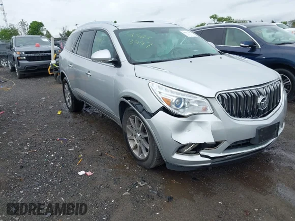 ✅ 2014 Buick Enclave Leather • VIN: 5GAKVBKD0EJ119112 • Lot: 45073447. Wystawiony na IAAI z przebiegiem 185 235 mil. Bezpłatny archiwum sprzedaży aukcyjnych z USA i szczegółowy raport historii pojazdu na DreamBid. Zdjęcie 1.