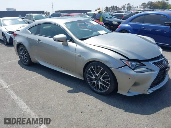 ✅ 2017 Lexus RC 350 F Sport • VIN: JTHHE5BC9H5017157 • Lot: 45461127. Wystawiony na IAAI z przebiegiem 19 243 mil. Bezpłatny archiwum sprzedaży aukcyjnych z USA i szczegółowy raport historii pojazdu na DreamBid. Zdjęcie 1.