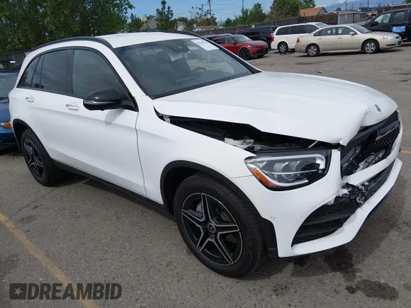 ✅ 2022 Mercedes-Benz GLC 300 • VIN: W1N0G8EB9NV342909 • Lot: 45105978. Wystawiony na IAAI z przebiegiem 44 682 mil. Bezpłatny archiwum sprzedaży aukcyjnych z USA i szczegółowy raport historii pojazdu na DreamBid. Zdjęcie 1.