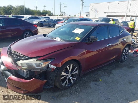 ✅ 2017 Nissan Maxima Platinum • VIN: 1N4AA6AP0HC410054 • Лот: 43521723. Опубліковано раніше на IAAI з пробігом 127 331 миль. Безкоштовний доступ до архіву аукціонних продажів зі США та докладний звіт про історію автомобіля на DreamBid. Зображення 2.