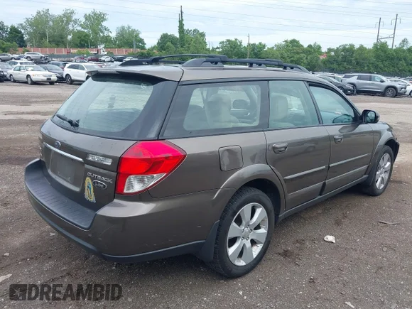 ✅ 2008 Subaru Outback L.L. Bean • VIN: 4S4BP86C784306262 • Lot: 45202673. Wystawiony na IAAI z przebiegiem 242 604 mil. Bezpłatny archiwum sprzedaży aukcyjnych z USA i szczegółowy raport historii pojazdu na DreamBid. Zdjęcie 4.