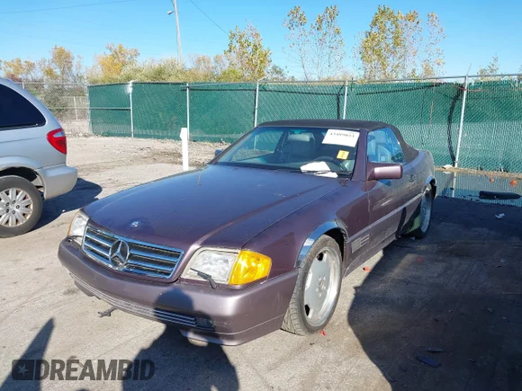 ✅ 1991 Mercedes-Benz 500 • VIN: WDBFA66E2MF034228 • Lot: 43489033. Wystawiony na IAAI z przebiegiem 98 747 mil. Bezpłatny archiwum sprzedaży aukcyjnych z USA i szczegółowy raport historii pojazdu na DreamBid. Zdjęcie 2.