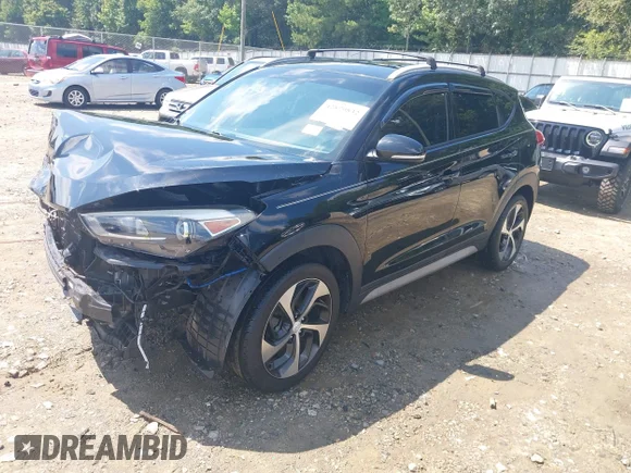 ✅ 2017 Hyundai Tucson Limited • VIN: KM8J33A29HU483730 • Lot: 42879832. Wystawiony na IAAI z przebiegiem 125 026 mil. Bezpłatny archiwum sprzedaży aukcyjnych z USA i szczegółowy raport historii pojazdu na DreamBid. Zdjęcie 2.