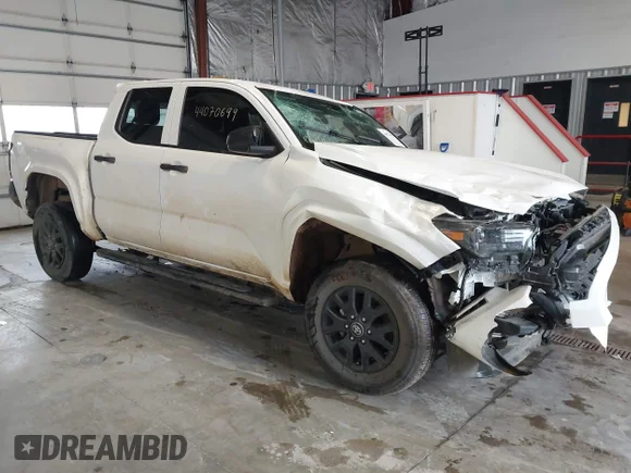 ✅ 2025 Toyota Tacoma SR • VIN: 3TYLD5KN4ST020215 • Lot: 44070699. Listed on IAAI with Not provided. Free auction sales archive from the USA and detailed vehicle history report at DreamBid. Image 1.