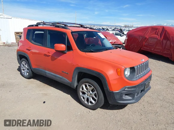 ✅ 2015 Jeep Renegade Latitude • VIN: ZACCJBBT1FPC03155 • Lot: 44602012. Wystawiony na IAAI z przebiegiem 84 370 mil. Bezpłatny archiwum sprzedaży aukcyjnych z USA i szczegółowy raport historii pojazdu na DreamBid. Zdjęcie 1.