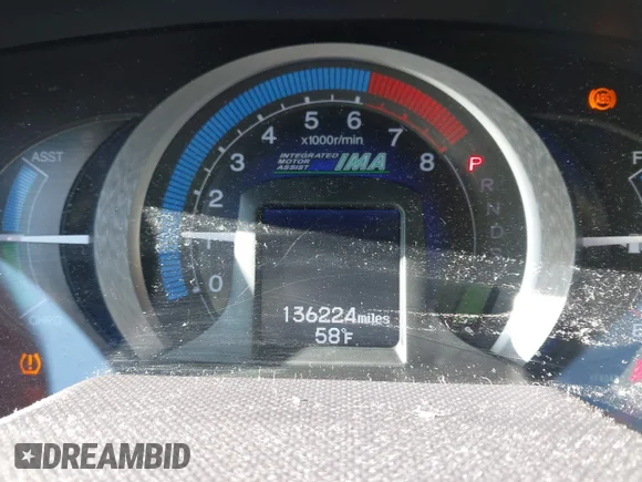 ✅ 2010 Honda Insight EX • VIN: JHMZE2H79AS040572 • Lot: 43482448. Wystawiony na IAAI z przebiegiem 136 224 mil. Bezpłatny archiwum sprzedaży aukcyjnych z USA i szczegółowy raport historii pojazdu na DreamBid. Zdjęcie 7.