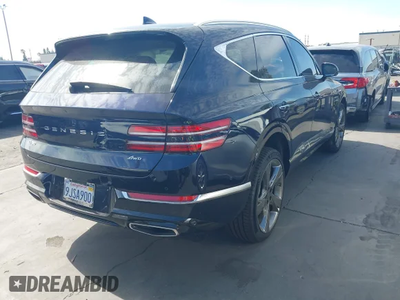 ✅ 2024 Genesis GV80 • VIN: KMUHBDSB3RU168592 • Лот: 42647952. Опубліковано раніше на IAAI з пробігом 16 826 миль. Безкоштовний доступ до архіву аукціонних продажів зі США та докладний звіт про історію автомобіля на DreamBid. Зображення 4.