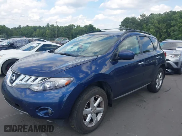 ✅ 2009 Nissan Murano S • VIN: JN8AZ18U29W017257 • Lot: 45430128. Wystawiony na IAAI z przebiegiem 182 399 mil. Bezpłatny archiwum sprzedaży aukcyjnych z USA i szczegółowy raport historii pojazdu na DreamBid. Zdjęcie 2.
