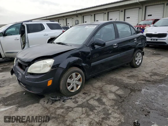 ✅ 2008 Kia Rio LX • VIN: KNADE123886332547 • Lot: 77424535. Wystawiony na Copart z przebiegiem 185 686 mil. Bezpłatny archiwum sprzedaży aukcyjnych z USA i szczegółowy raport historii pojazdu na DreamBid. Zdjęcie 1.